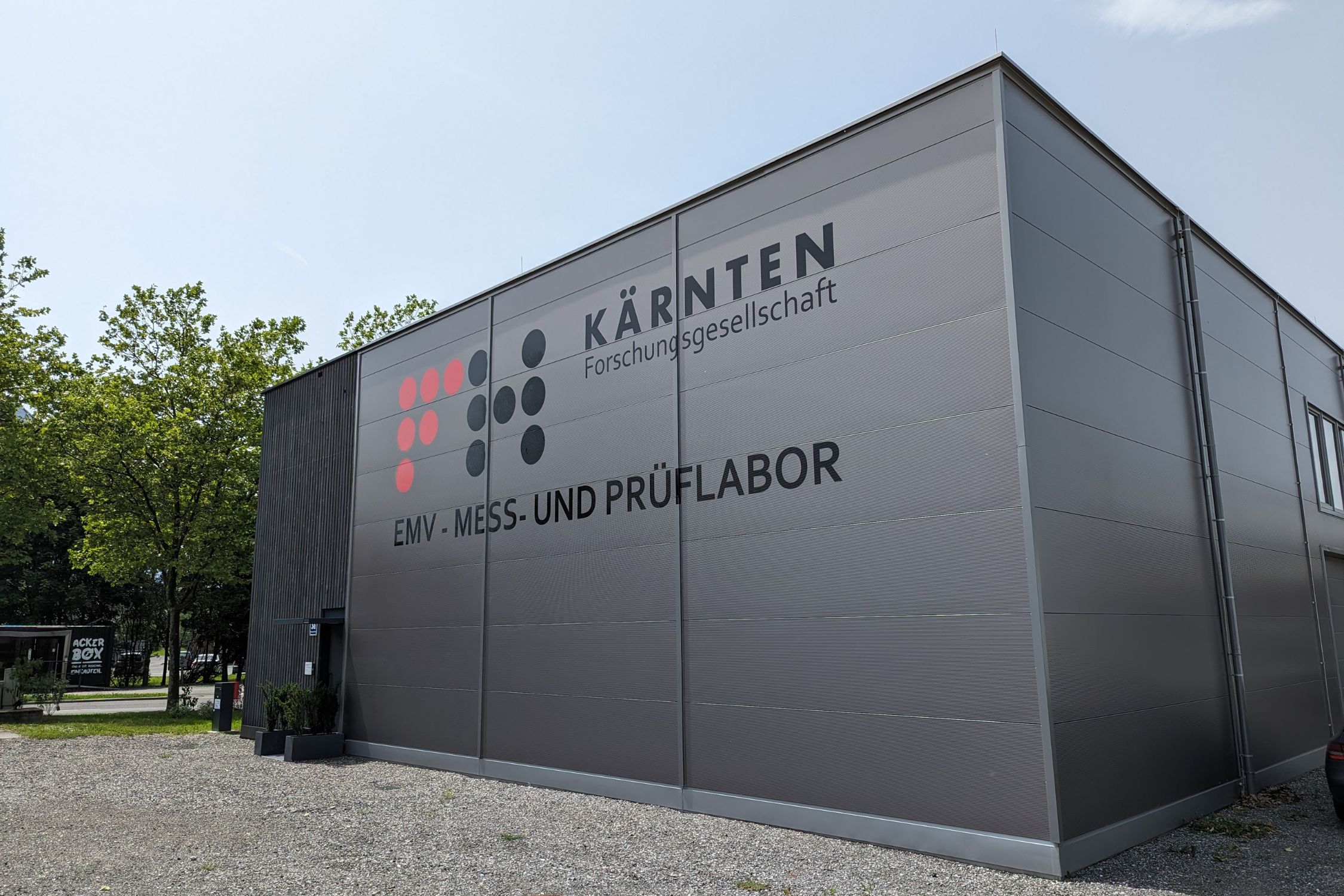 Das EMV Labor am neuen Standort in Villach