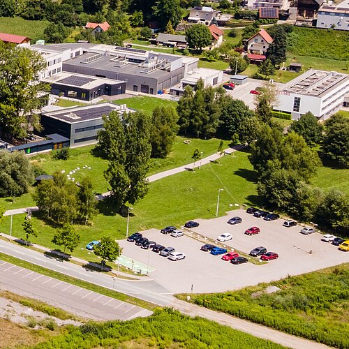 Parkplatz im tpv Technologiepark Villach