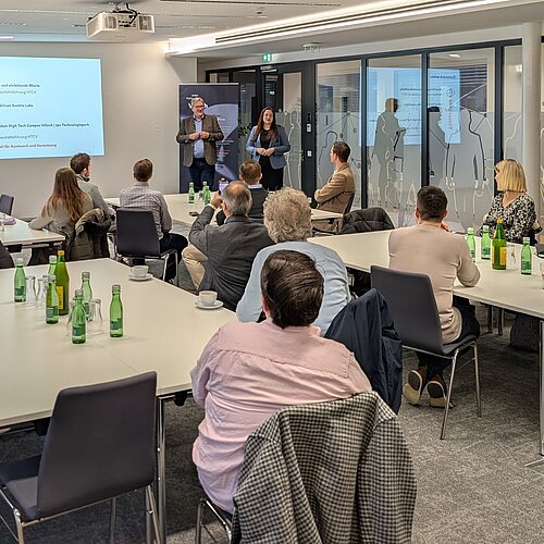 Zusammenkunft der tpv Unternehmen beim tpv Business Breakfast