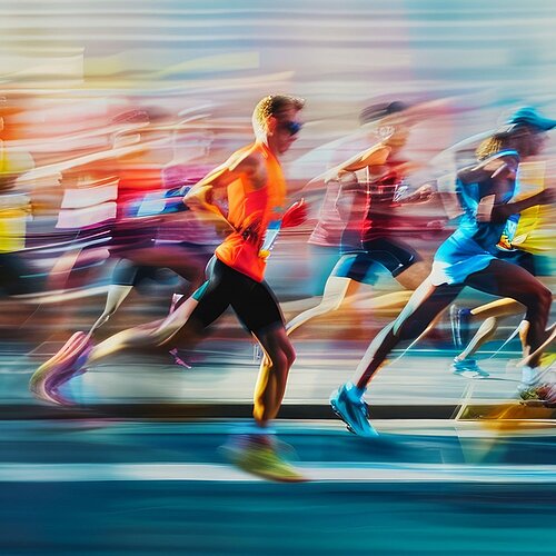 Symbolfoto Wettlauf