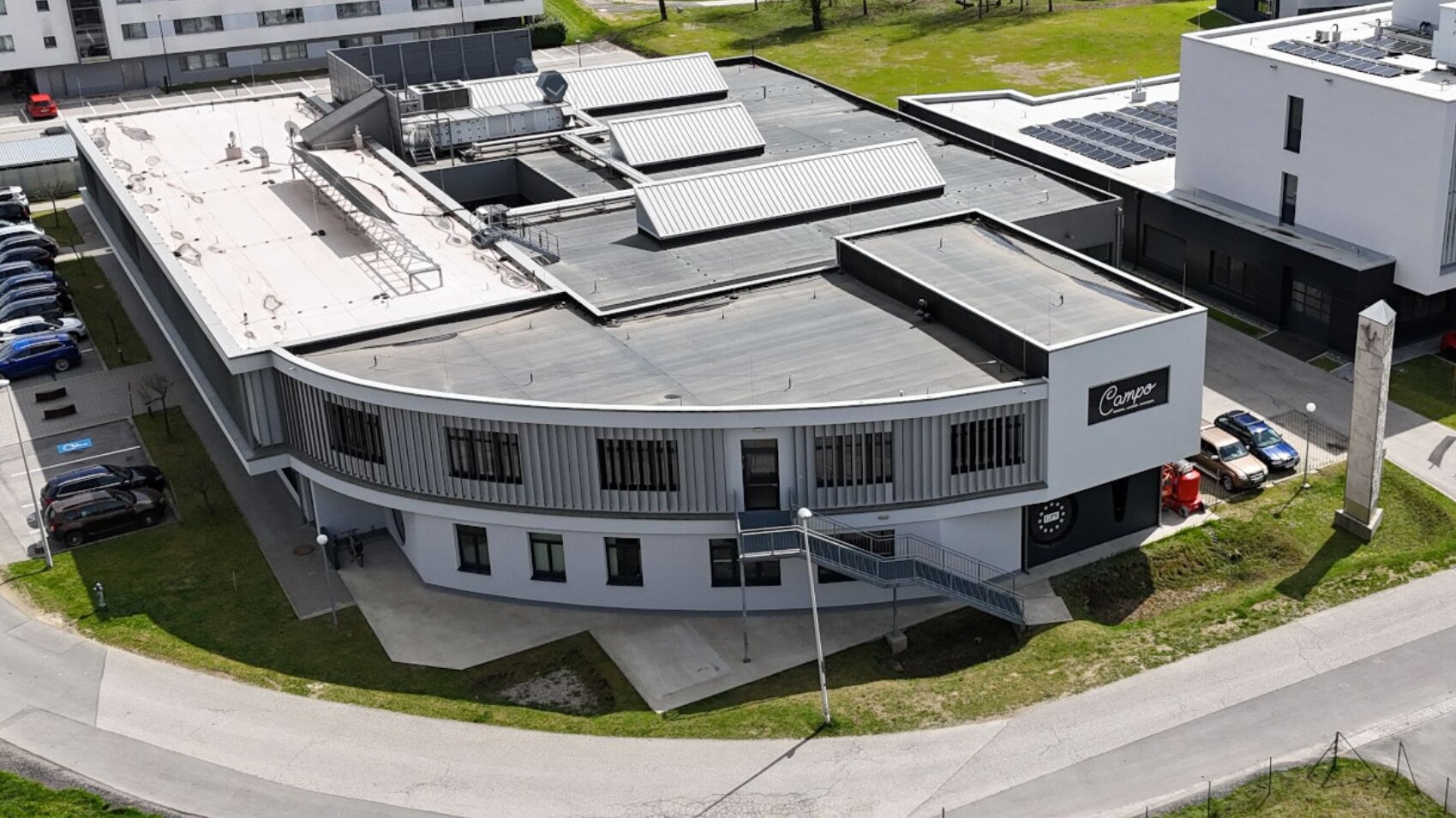 Aus- und Weiterbildungscampus Campo Aus- und Weiterbildungscampus Campo aus der Vogelperspektive