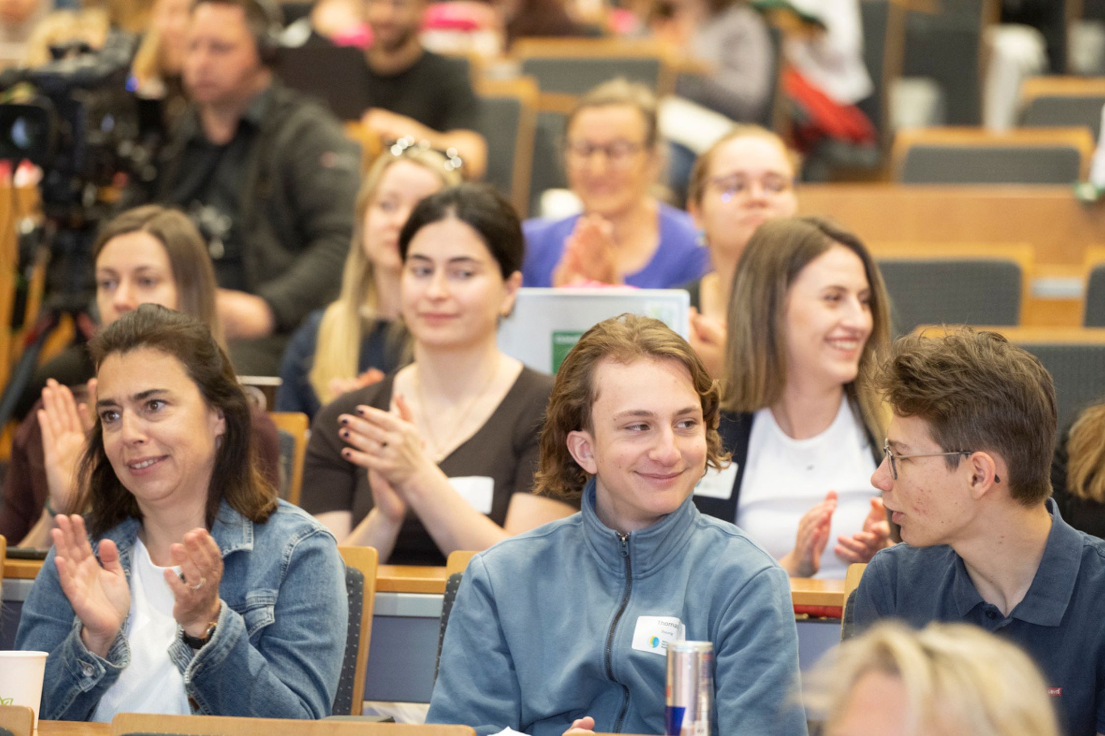 Klatschendes Publikum bei der WiDS Villach 2026