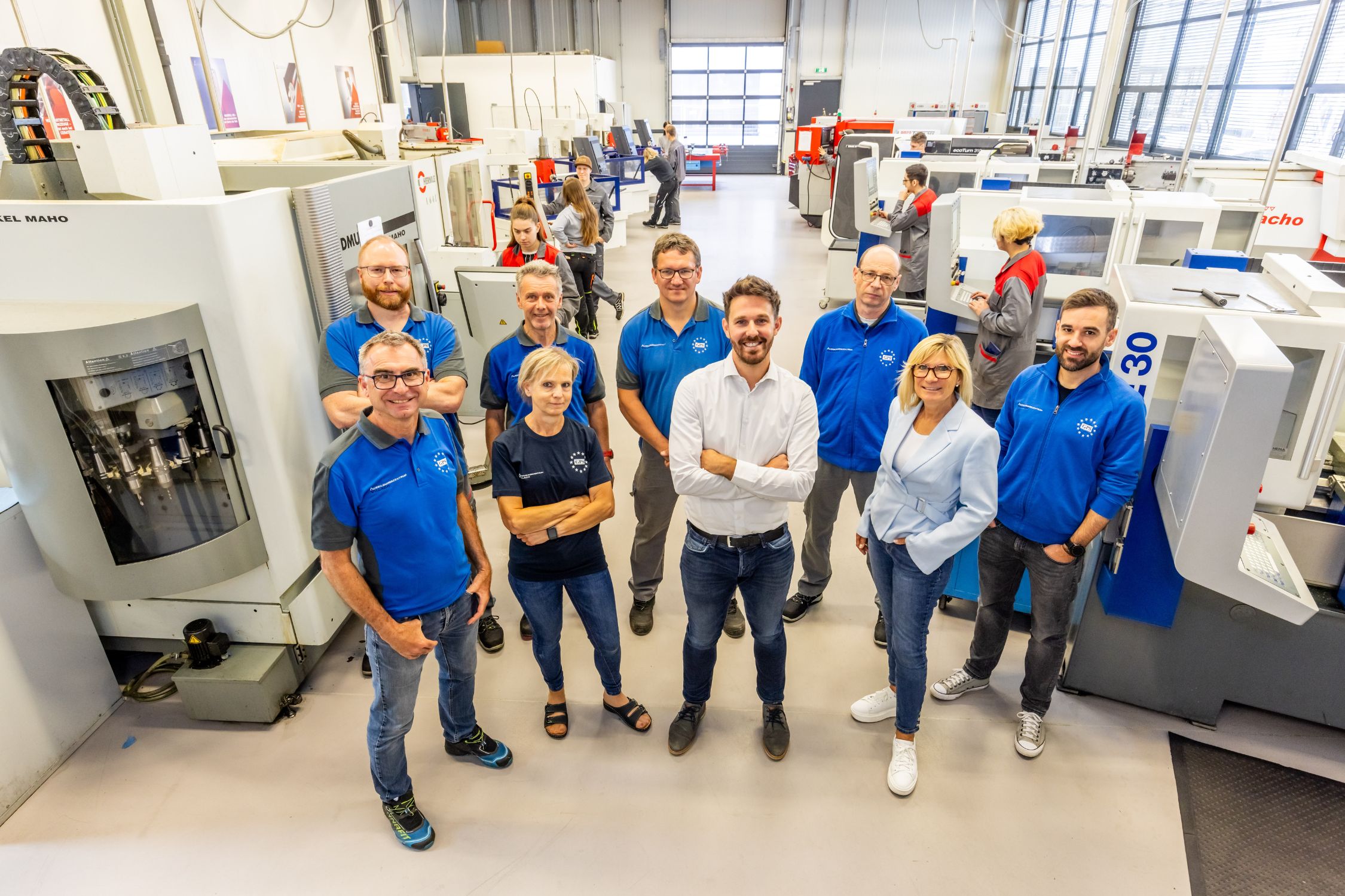 Teamfoto GPS-Ausbildungszentrum