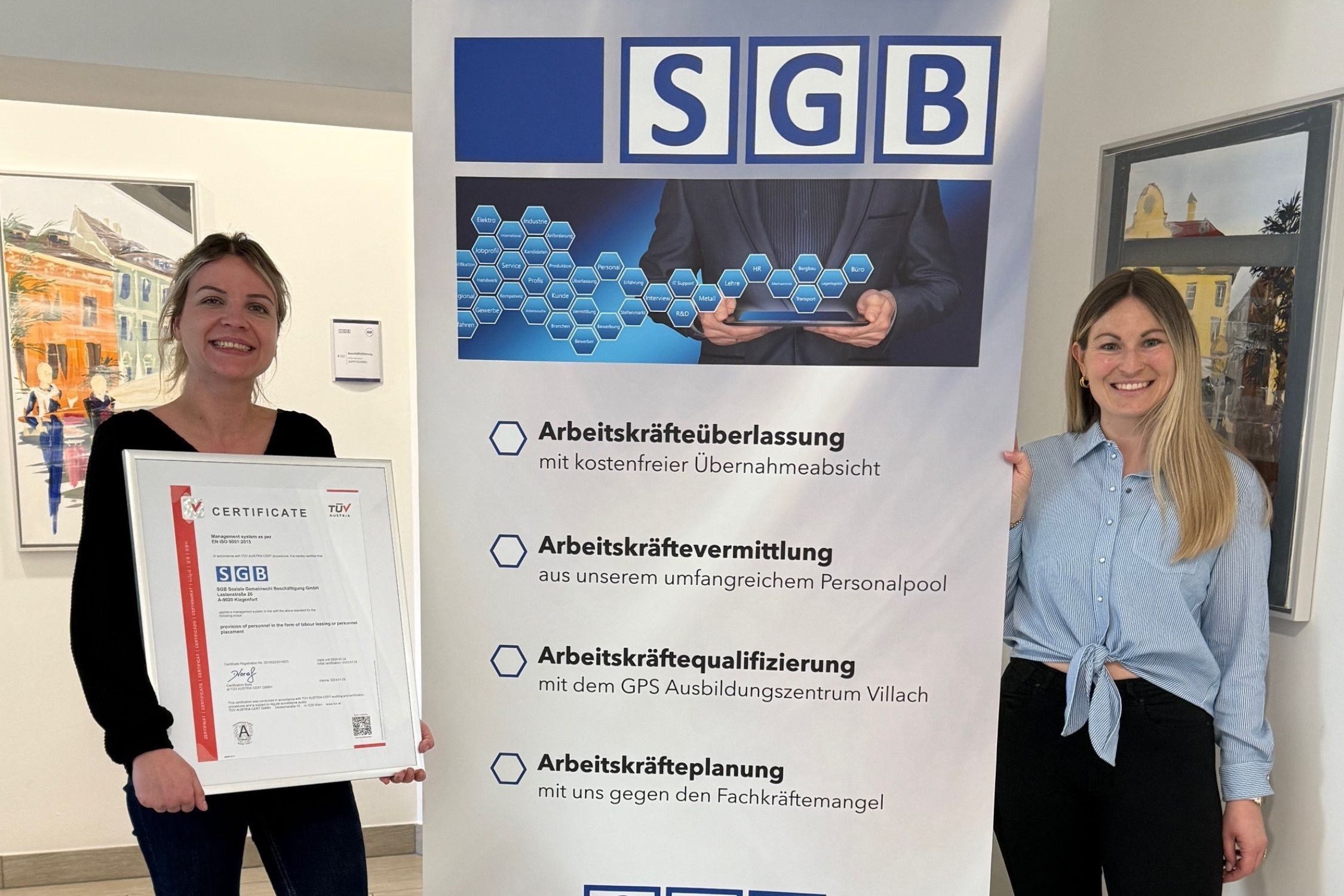 Kundenbetreuerinnen von SGB
